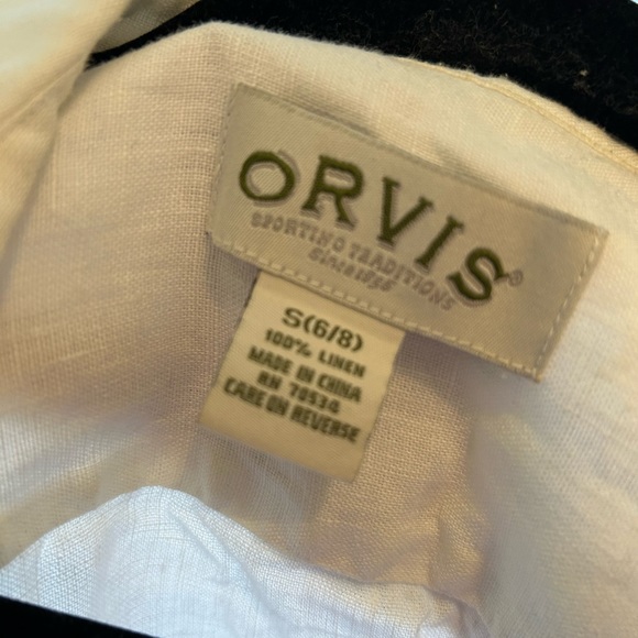 Vintage short sleeve button down top - Picture 3 of 3